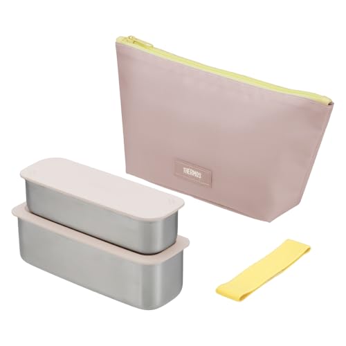 

Thermos DSA-605W Y-P 2-Tier Slim Fresh Lunch Box,