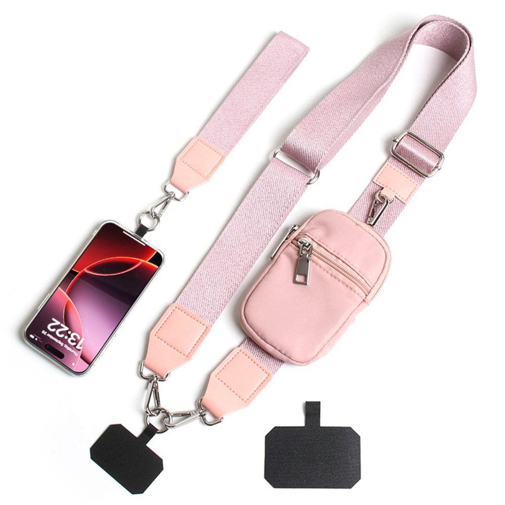 Multifunction Adjustable Phone Lanyard Crossbody Strap with Wallet Phone Crossbody Bag