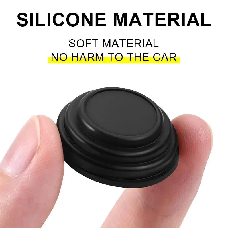 Car Door Anti-collision Silicone Pad Self-adhesive Sticker Door Closing Soundproof Silent Buffer Gasket Car Accessories