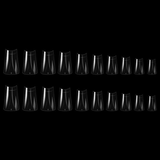 500Pcs DIY Plastic Creative Long Lasting Duck Fake Nails Extension Tips Nail Tips