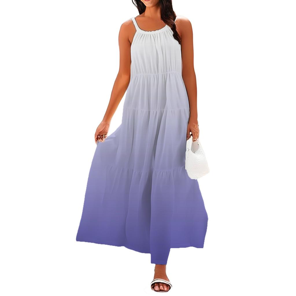 Women's Summer Casual Fashion Suspender Sleeveless Dress