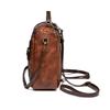 Steampunkový středověký retro styl velkokapacitní barevně blokovaná dámská crossbody taška, ruční dvouramenná taška na počítač