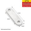 Stainless Steel 90° L-Shaped Right Angle Corner Bracket Connector