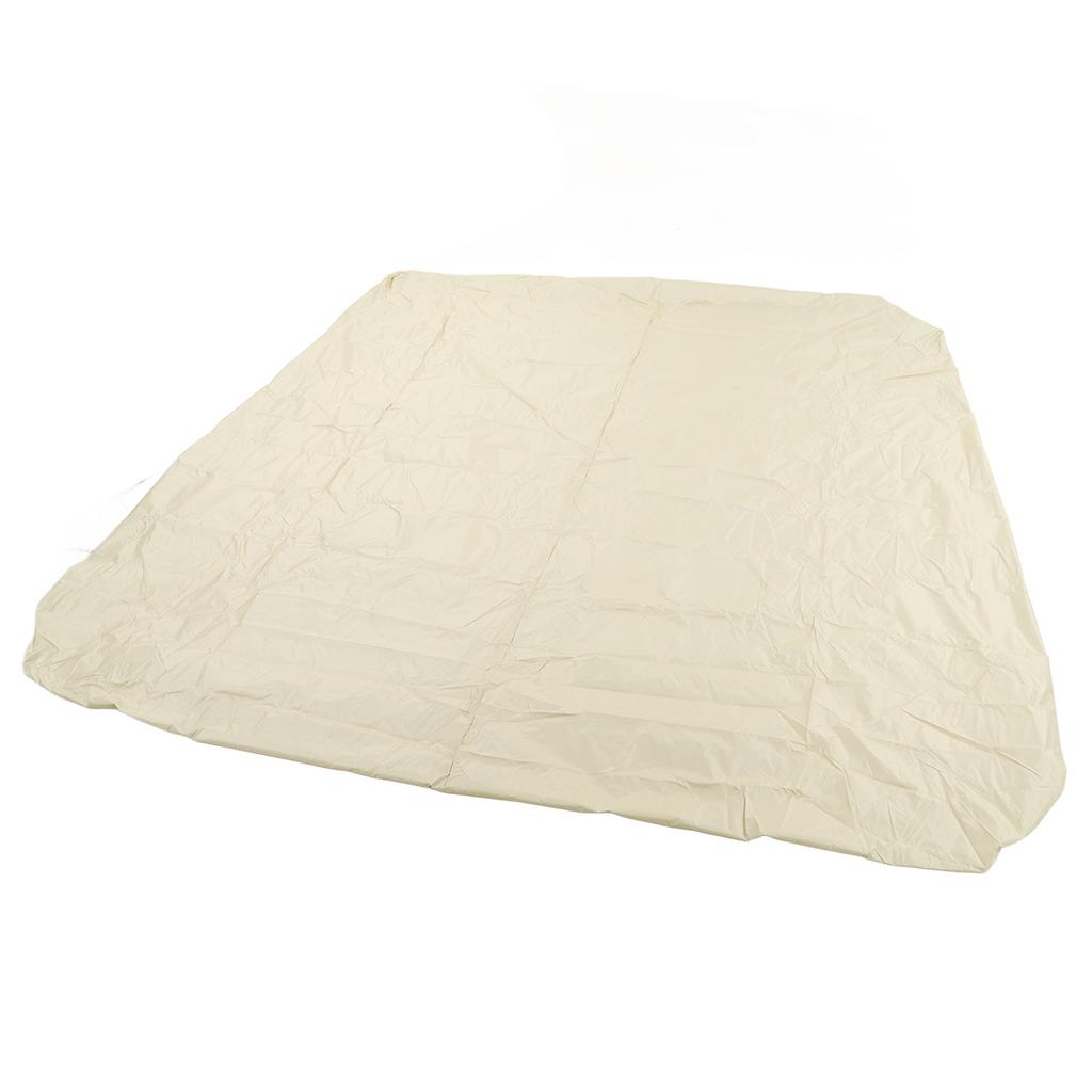SPA Abdeckung Quadratisch Wasserdicht 190 Silberbeschichtetes Polyester Taft Wetterbeständig Whirlpoolabdeckung