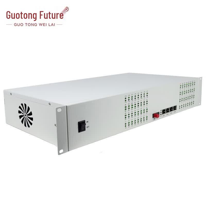 Guotong Future 128-Channel Telephone & Gigabit Network Optical Transceiver