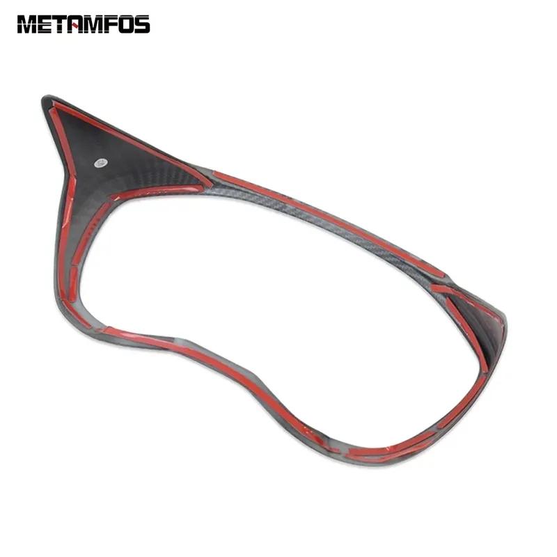 For Subaru Forester SK -   2024 Carbon Fiber Dashboard trument Board Frame Cover Trim Sticker Car Accessories