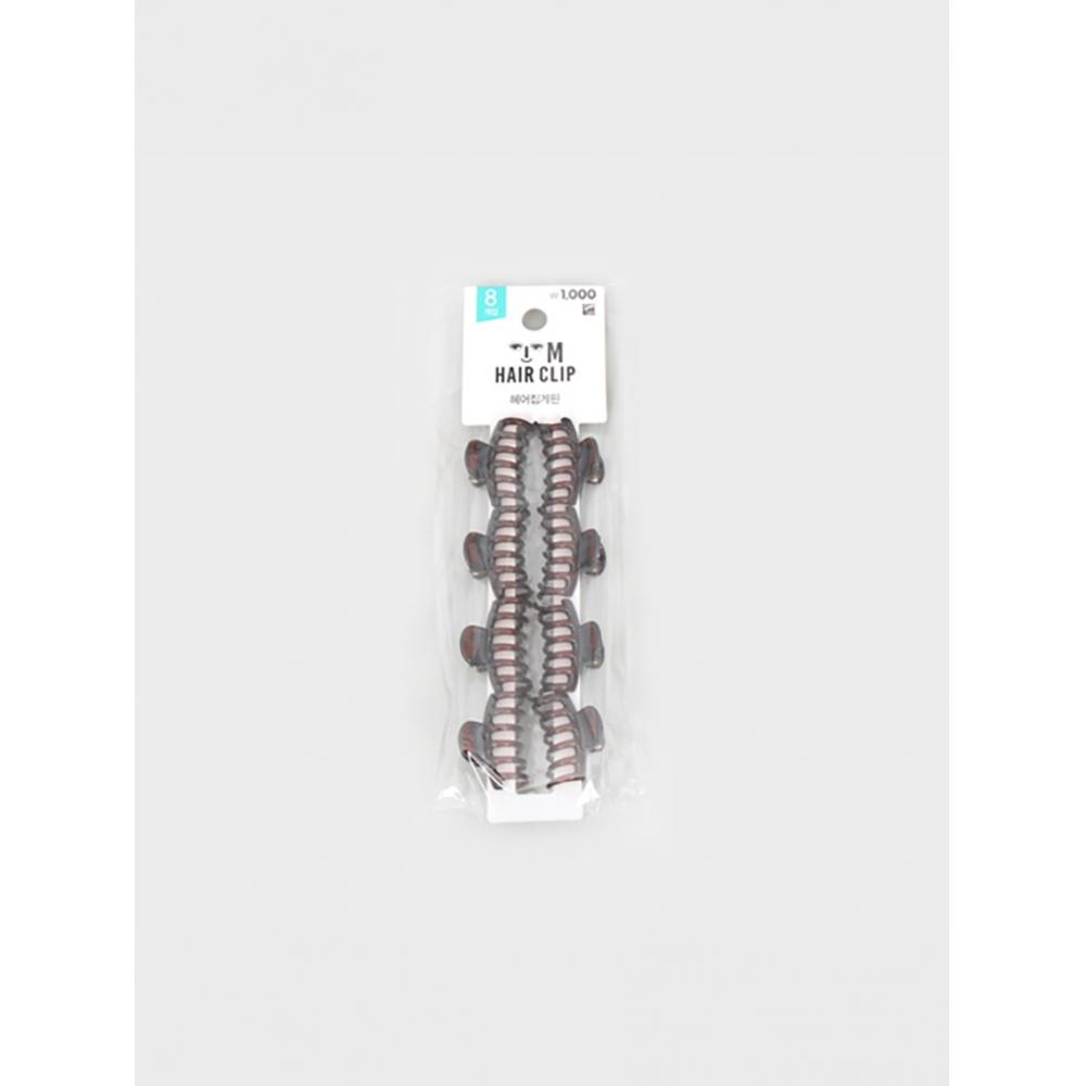 

Щипцы для волос Daiso, упаковка из 8 шт. blacks