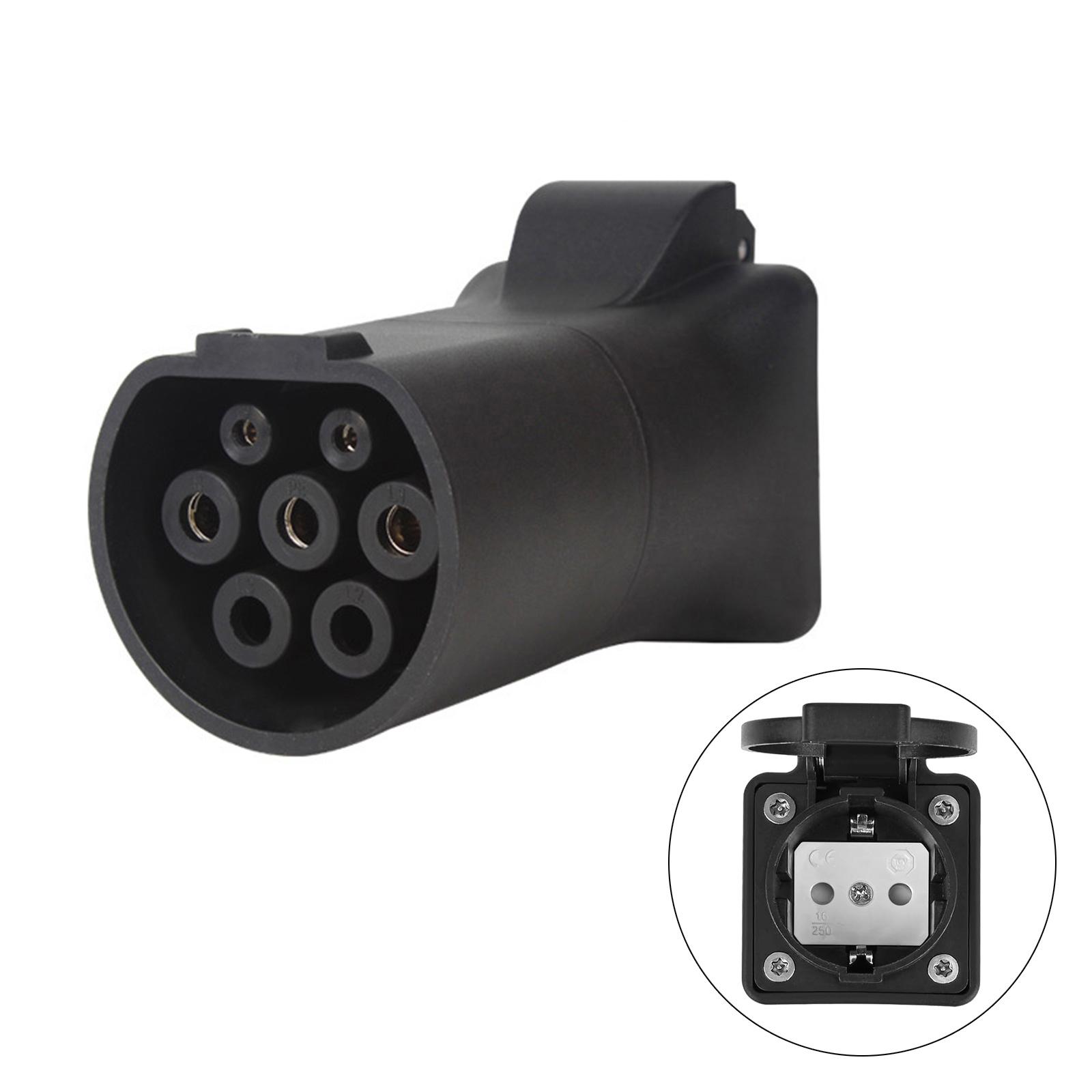 

Адаптер для зарядки к преобразователю 230 В с защитой для электрических мотоциклов, кемперов, уличный источник питания 1