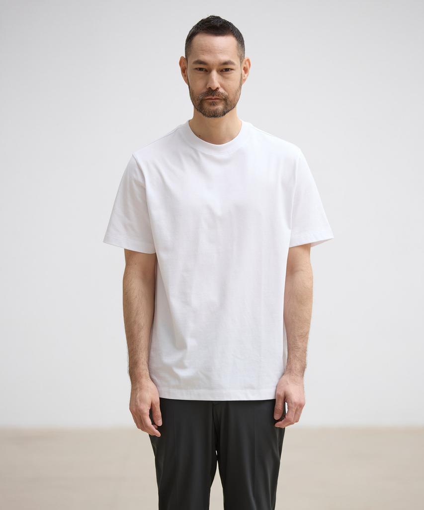 STCO Diems Coolmax Blend Supima T-Shirt_White (Classic Fit)_Dtsvb02Csw