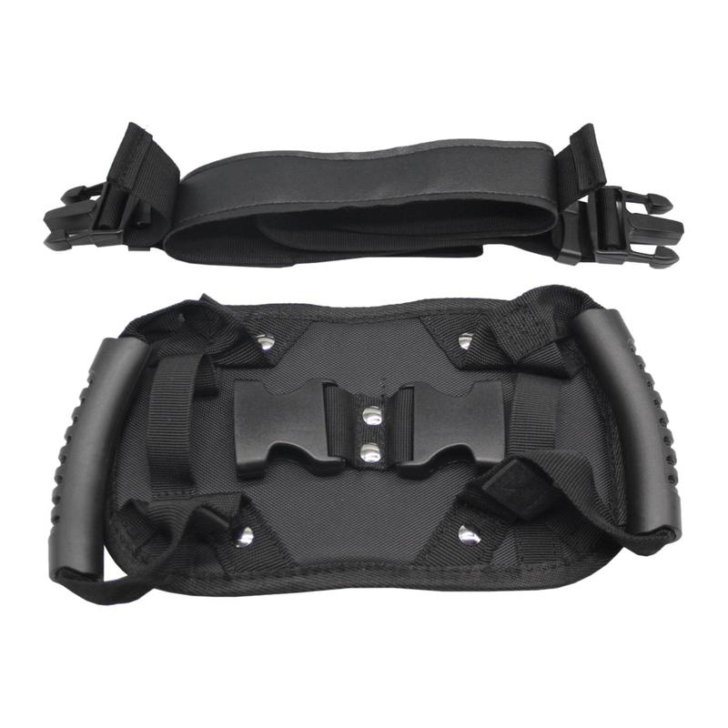 Universal Motorcycle Safety Belt Non-slip Passenger Grab Handle Armrest Strap for Scooter ATV Rear Seat