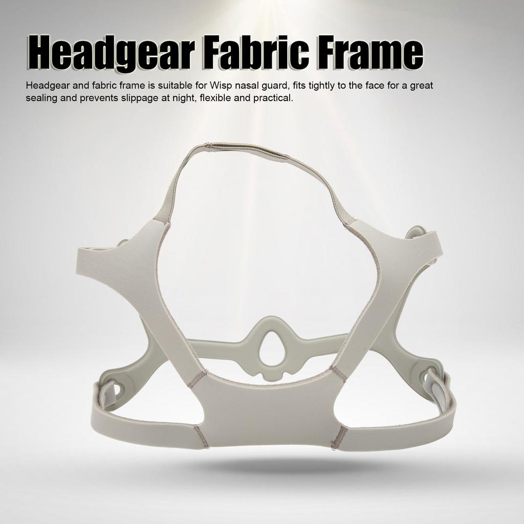Flexible Headgear and Fabric Frame Breathing Machine Replacement Accessory Fit for Wisp Nasal Guard