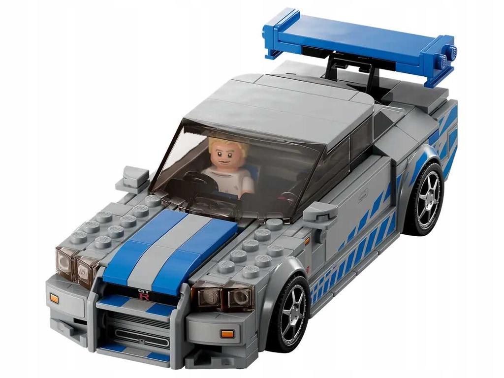76917 - Lego Speed Champions - Nissan Skyline Gt-R (R34) From the Movie „The Fast and the Furious”
