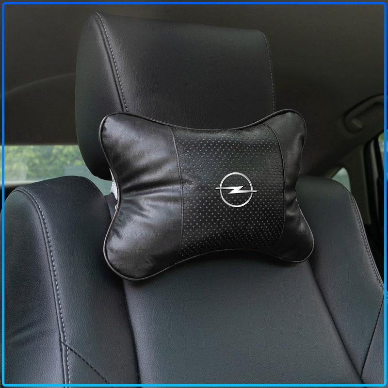 1/2Pcs Car Neck Pillows Car Headrest Cushion Support Seat Accessories For Opel Astra H G J Insignia Mokka Zafira Corsa Vectra B C D