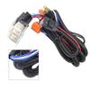 12V 80A Wiring Kit H4 Headlight Relay For Headlight Upgrade High Temperature Resistant Headlight Relay Harness Wiring Kit