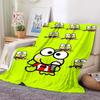 3D Printed Big -eyed Frog Card Kero Kero Keroppi Blanket Living Room Bedroom Sofa Cover Blanket Children's Nap Sleeping Blanket