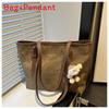 Street Style Tote Bag With Special Material Large Capacity For Daily Use
