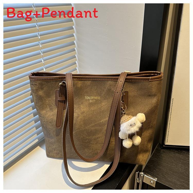 Street Style Tote Bag With Special Material Large Capacity For Daily Use