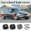 4pcs 60mm Car wheel Hub Cap Emblem badge  Mercedes Benz C180 E300 GLC W163 W166 W167 W204 W205 W212 W213 X253 W117 W176 W164