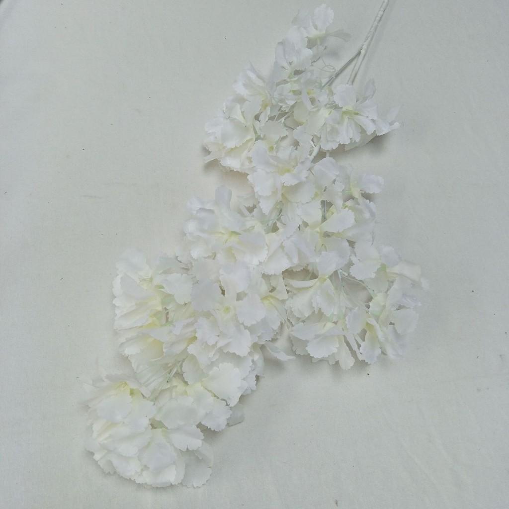 Silk Cherry Blossom Garland With Snow Finish For Party And Photography Backgrounds