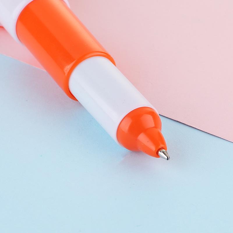 Adorable Cartoon Expression Retractable Capsule Ballpoint Pen - Cute Student Stationery Gift