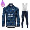 2026 Jumbo Team Winter Thermisch Fleece Lange Mouw Wielerjersey Set Koersbroek Ropa Ciclismo Fietskleding MTB Fiets Heren Teampak
