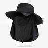 Men and Women's Summer Sun Hat Outdoor Breathable Sun Hat Big Brim Fisherman Hat Neck Protection Fishing Hat Sun Protection Hat Sun Protection Hat