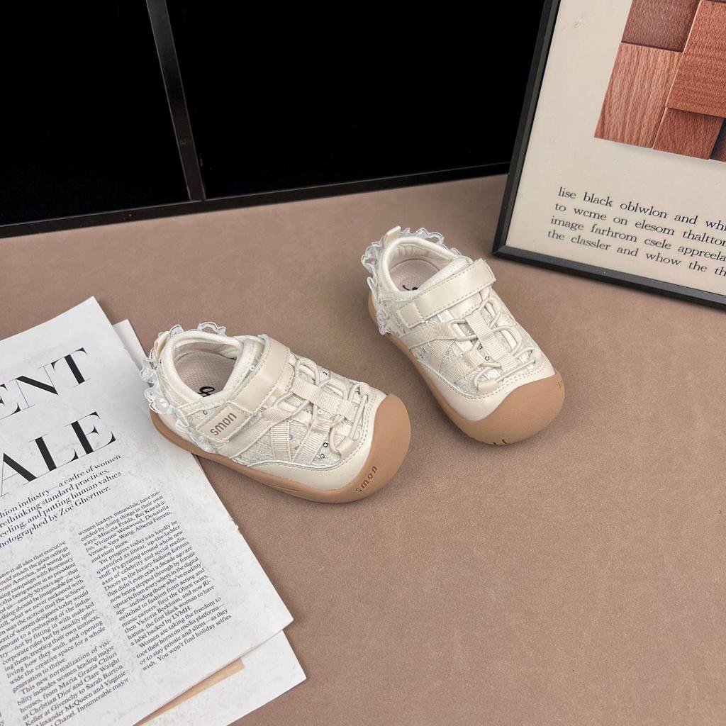 Korean Style Girls' Low-Top Lace-Up Anti-Kick Sneakers - 2026 Spring/Autumn Fashion for Students