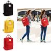 Man Er Wei Letter Print Durable Oxford Canvas Backpack For Travel And Daily Commutes