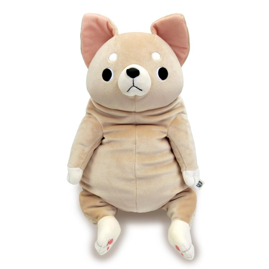 Morisaka Global Mochi Chihuahua L Cream 22 x 22 x 30 cm Chihuahua Plush Toy Healing Mochi Mochi Touch Cute Animal Mochi Series MOCI-0350CR