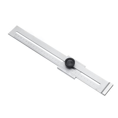 Precision Marking Gauge Stainless Steel Scribers with Measuring Scale 300mm Measuring Ranges Marking Gauge Tool