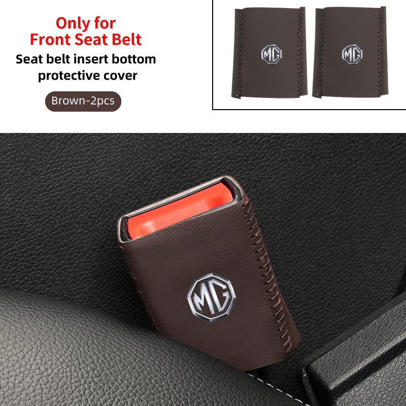 Auto Seatbelt Buckle Cover Car Accessories For MG Morris Garages 6 3 5 7 TF ZR ZS HS GS GT Hector RX5 RX8 350 550 Gundam