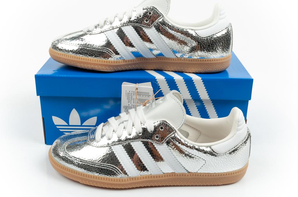 Adidas Samba OG W Silvmt/Ftwwht/Cwhite Originals [JR0035] Size 43 1/3