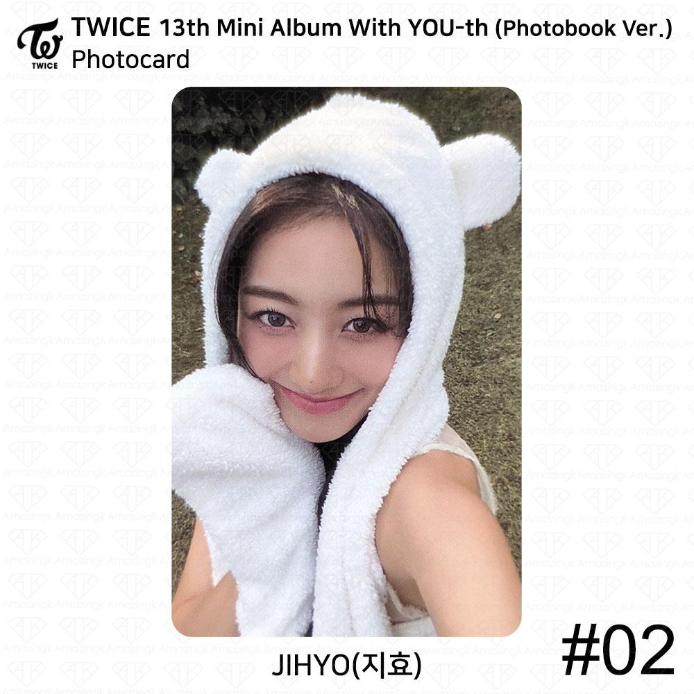 

TWICE 13-й мини-альбом с молодежной фотокарточкой YOU-th, плакатом, пленкой, стикером Jihyo KPOP K-POP Photocard - #02
