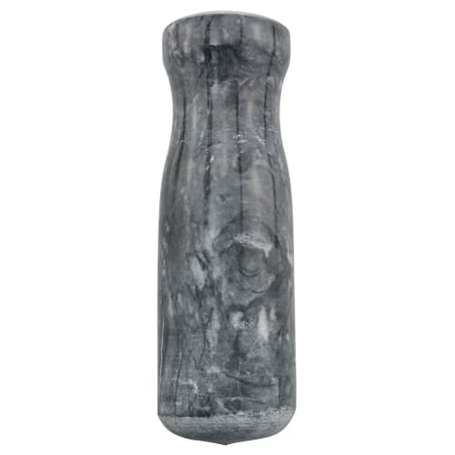 Ruiwaer Granite Replacement Pestle, Ink Color, Food Flavor, Grinding Rod, Replacement Pestle, Marble, Grinding Pestle, Stone Pestle (Mortar Only, Not