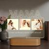 Custom Night Light: Creative Photo Bedside Table Lamp for Birthday, Mother's Day, Christmas, and Home Decoration.