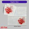 20pcs Disposable Napkins with Little Flower Pattern Print for Wedding,Parties,and Daily Use for Thanksgiving Fall Christmas Table Decoration