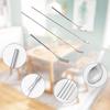 4pcs Extendable Fork and Spoon Set, Stainless Steel Telescopic Extension Dinner Fork, Retractable BBQ Fruit Dessert Fork for Cooking, Outdoor,