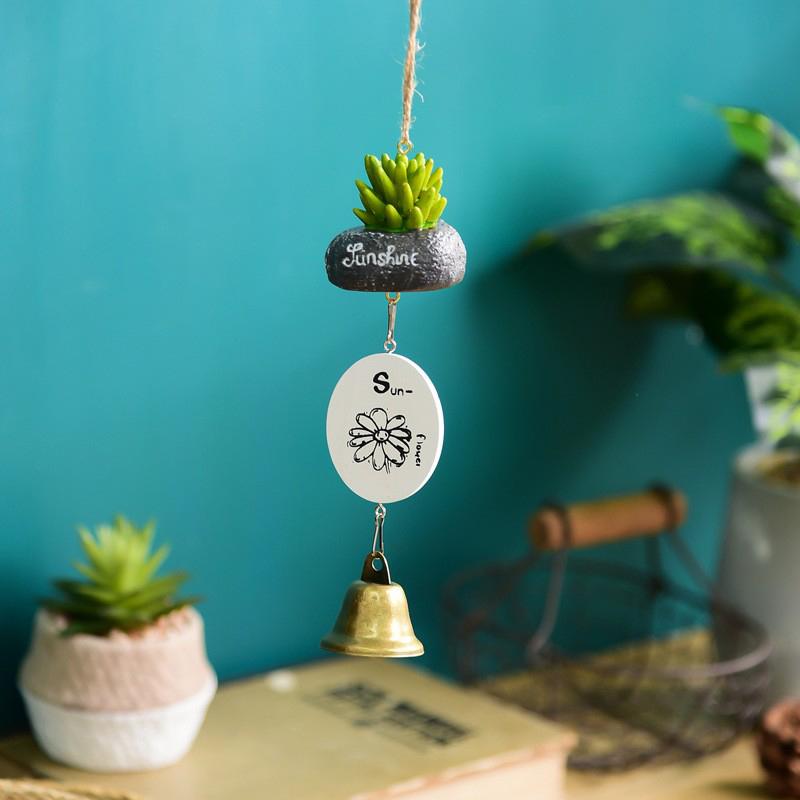 Japanese Style Outdoor Wind Chime Ornaments Balcony Room Indoor Jingle Door Pendant Healing Style High-End Bell