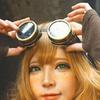 Halloween Costume Steampunk Goggles Glasses Victorian Motorcycle Goggles  Cycling