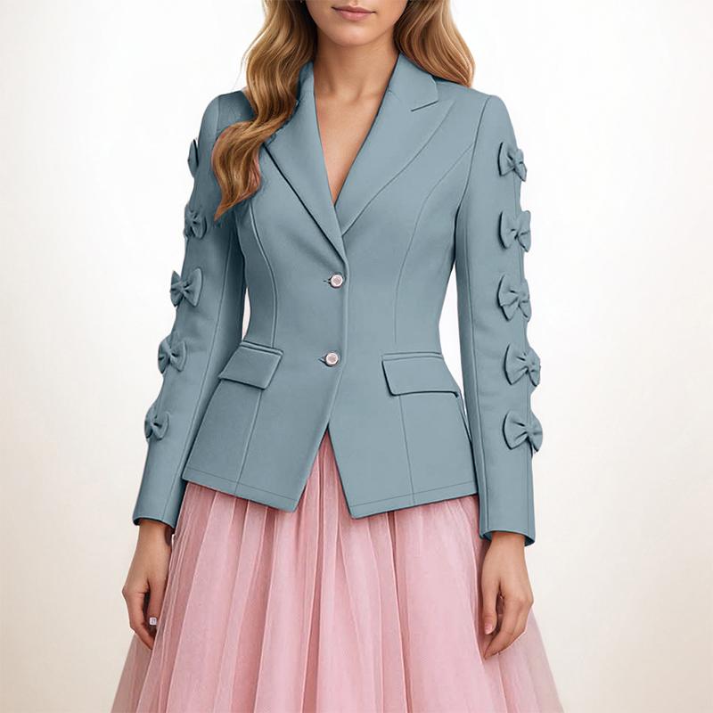 

ZANZEA Женский повседневный кардиган-блейзер с лацканами, свободного кроя, с длинными рукавами, тонкий XL синий