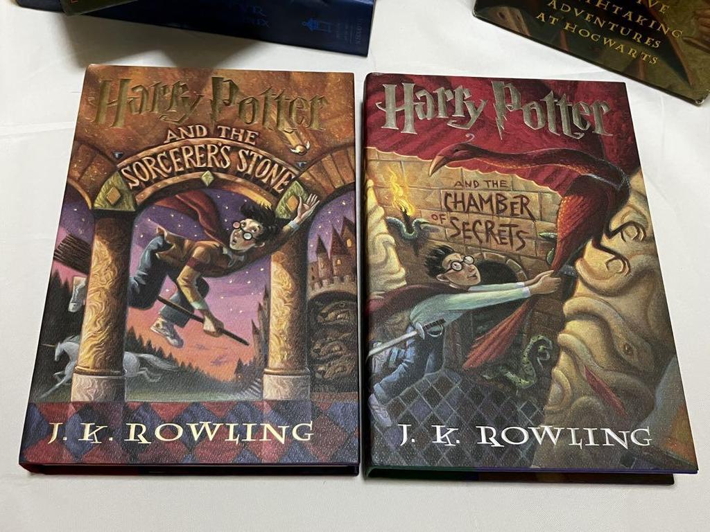 [USED] Harry Potter 5-volume set (5-volume set) with storage box and paper box