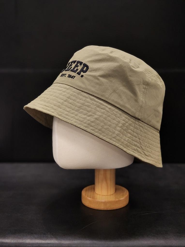 Jeep Capital Letter Jeep Arch Logo Embroidered Bucket Hat JO1GCU906