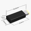 Type-C Female to Square for DC Male PD Power Charger Connector for  Thinkpad Laptop for DC Power Converter