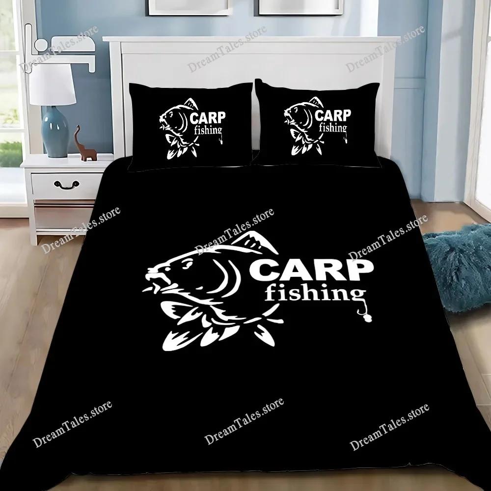 Nash Fishing Logo Bedding Set Duvet Cover 3d Bedding Fashion Design Decoration King Duvet Cover Set Double Bed Set Bedding Sets