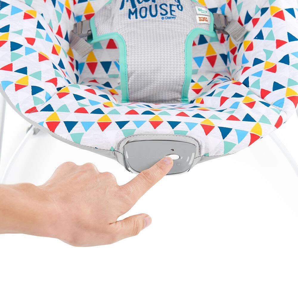 Disney Baby Mickey Mouse Happy Triangle Bouncer 0 Months by Kids II ~ (11896)