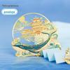 Ancient-Style Dunhuang Panda Metal Bookmark: Cultural Gift for Students, Teachers, and Museum Enthusiasts