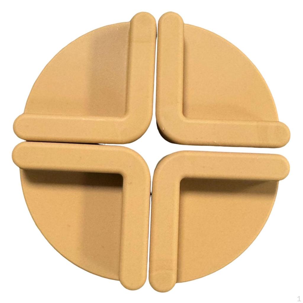 4 Pieces Cutting Board Feet Chopping Boards Replace Warm Gifts Silicone Foot Pad