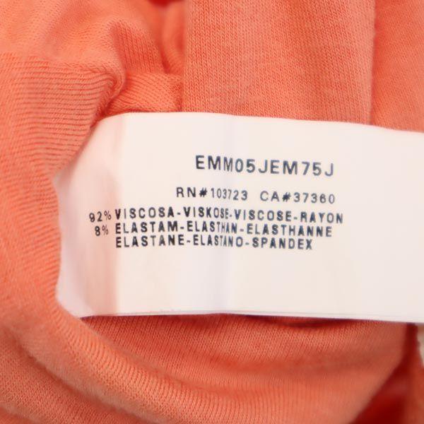 Armani Collezioni Long Sleeve Tunic 42 Orange Series Women Used