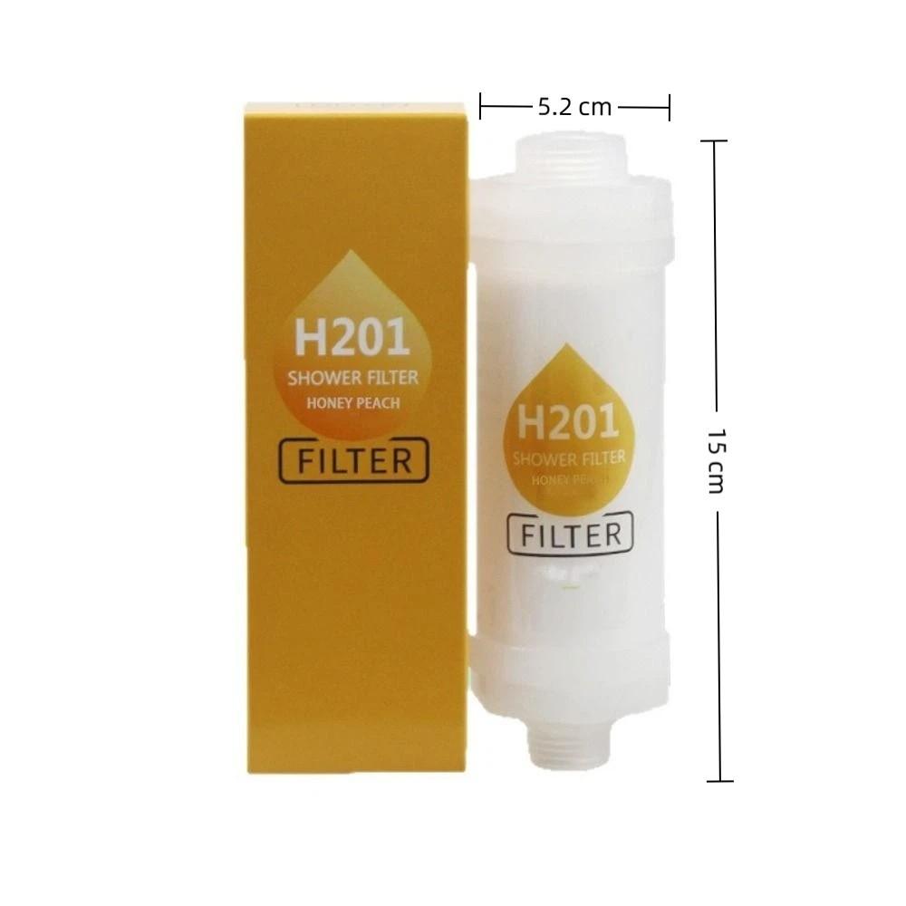 Filtrační hlavice sprchy s vitamínem C pod vysokým tlakem, lázeňská kvalita, s vůní levandule, do koupele, péče o pleť, proti usazování vodního kamene, změkčovač vody