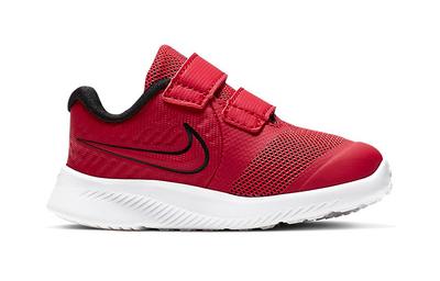 Star Runner 2 Slip Resistant Cushioning Abrasion Resistant Low Top Running Shoes Red Black Infant And Toddler AT1803-600